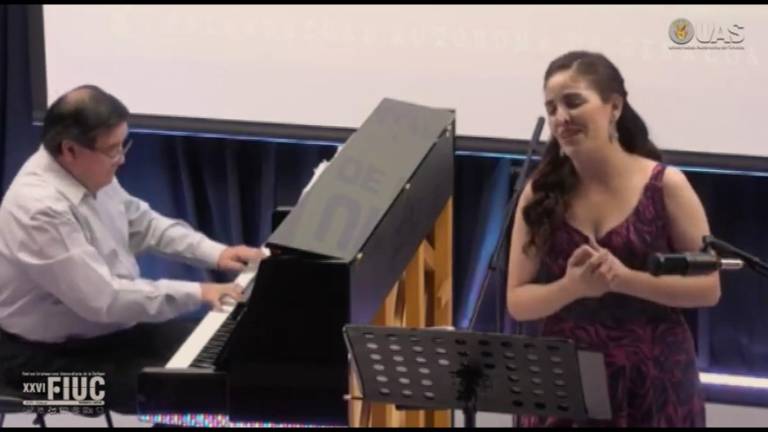 Ofrecen concierto Perla Orrantia y Francisco Rocafuerte