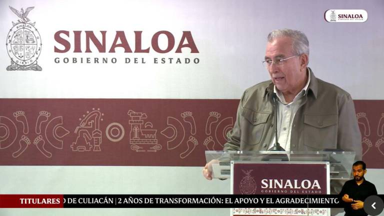 El Gobernador Rubén Rocha Moya se refirió durante su conferencia La Semanera al interés de Mario López Valdez, ex Mandatario estatal, de contender por el Senado en 2024.