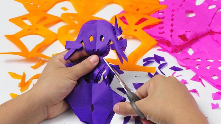 El taller de papel picado se llevará a cabo en el Masin.