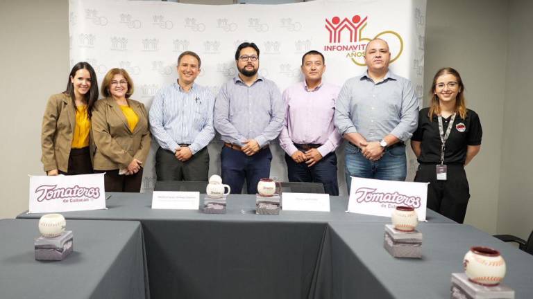 Tomateros de Culiacán firma convenio de colaboración con Infonavit