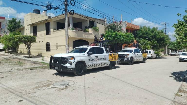 Los elementos realizan recorridos de vigilancia e inspección.