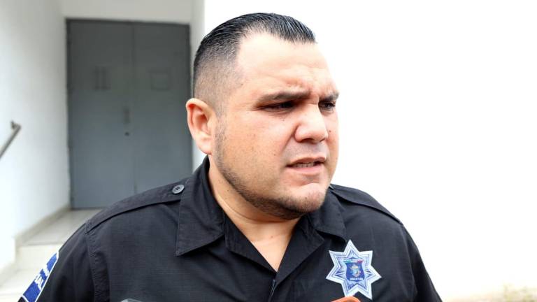 El Secretario de Seguridad Pública de Mazatlán, Jaime Othoniel Barrón Valdez, habla de los operativos en carreteras
