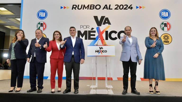 Los dirigentes nacionales del PRI, PAN y PRD cerraron el paso a las llamadas “corcholatas” del Presidente Andrés Manuel López Obrador para ser candidatos de la coalición.