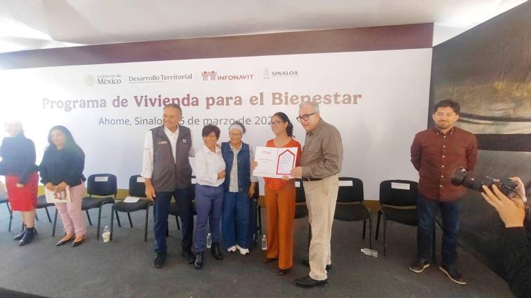 Entrega de los primeros departamentos del Programa de Vivienda para el Bienestar que impulsa el Gobierno de México.