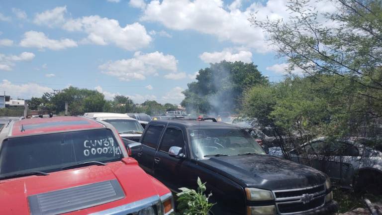 Pensión de autos en Culiacán suma cuatro incendios en las últimas dos semanas