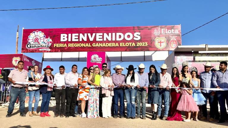 Ana Karen Val inaugura la Feria Regional Ganadera Elota 2023