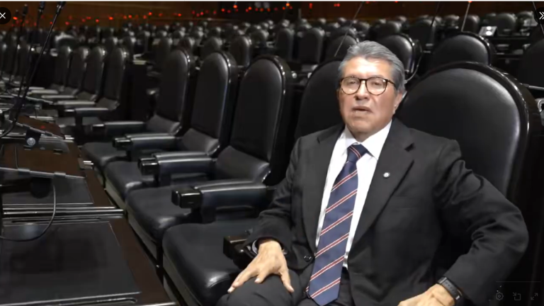 Ricardo Monreal Ávila, coordinador del Grupo Parlamentario de Morena en la Cámara de Diputados.