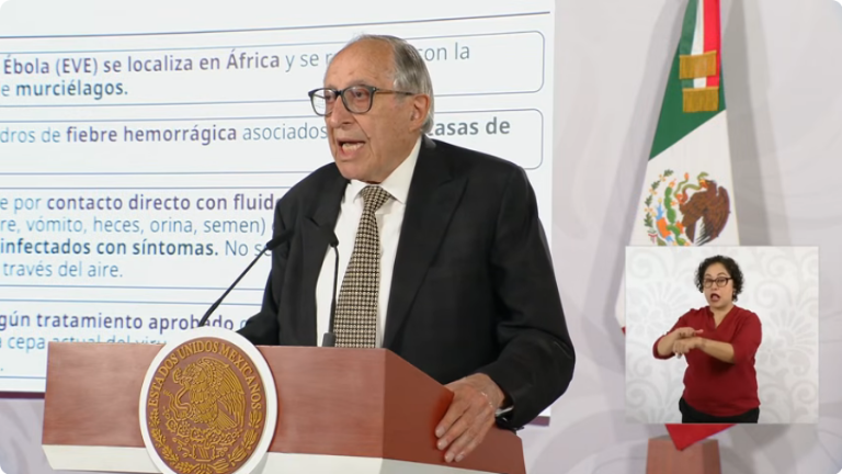 El Secretario de Salud, David Kershenobich, afirma que México está listo para atender cualquier caso de ébola.