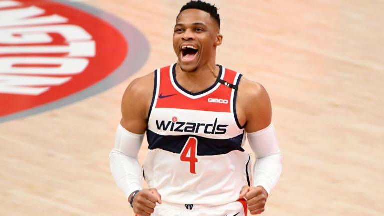 Los Lakers reúnen a Russell Westbrook con LeBron James y Anthony Davis
