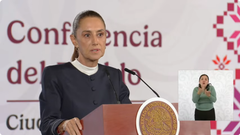 La Presidenta Claudia Sheinbaum Pardo respaldó a Imelda Castro.
