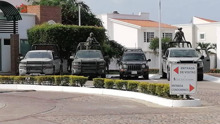 Ejército y Marina entran a fraccionamiento privado en Mazatlán; reportan grupo armado