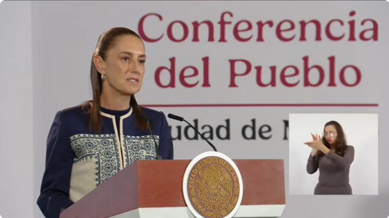 La Presidenta Claudia Sheinbaum Pardo rechaza que en México la mayoría apruebe una intervención de Estados Unidos.