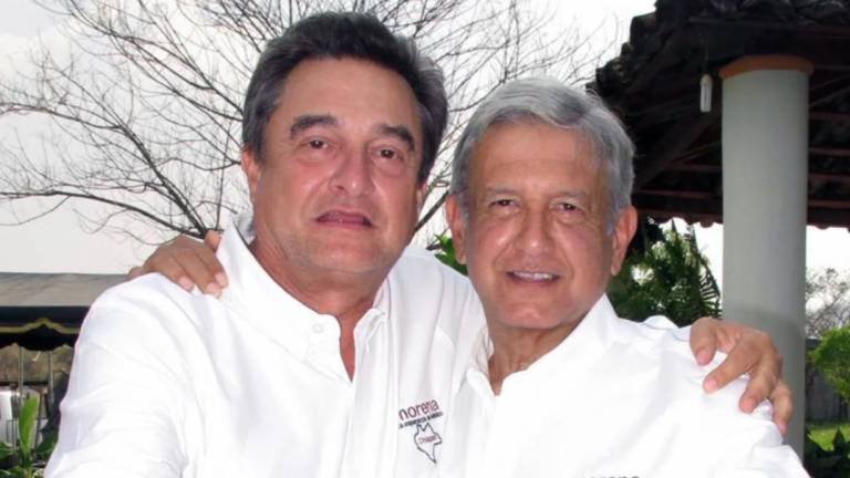 Pío y Andrés Manuel López Obrador.