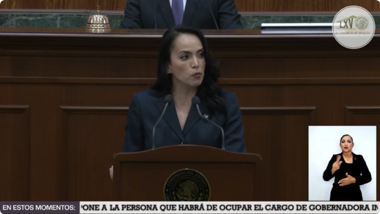 Irma Morena Ovalles, Diputada local por el PRI, fija el posicionamiento de su partido sobre la propuesta de la Gubernatura interina.