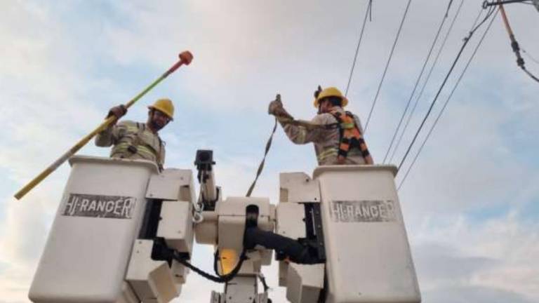 Logra CFE recuperar 62% del suministro eléctrico de usuarios afectados por ‘Norma’ en BCS