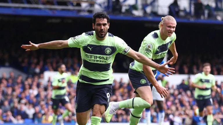 Ilkay Gündogan marca doblete.