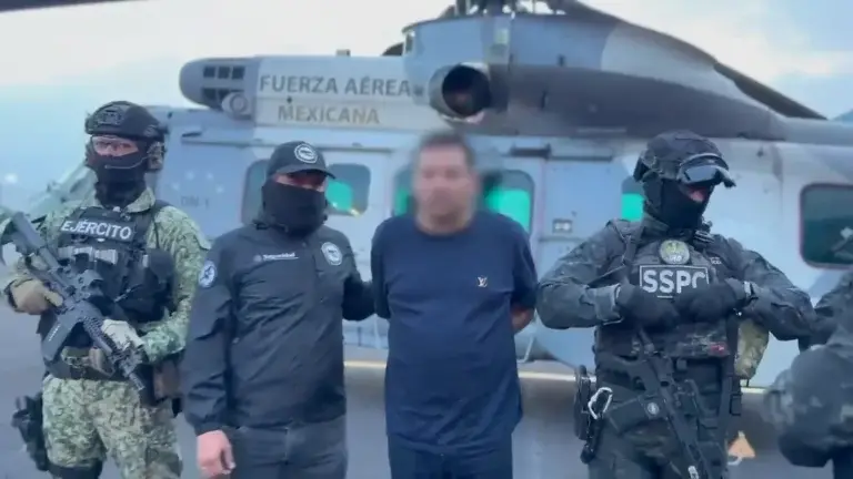 El “R1” fue detenido en Atotonilco el Alto, Jalisco, durante un operativo realizado por elementos de la SSPC y fuerzas especiales del Ejército.