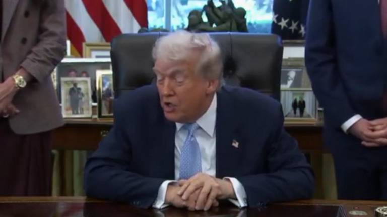 Trump aseguró que haría lo que sea necesario para detener el narcotráfico.