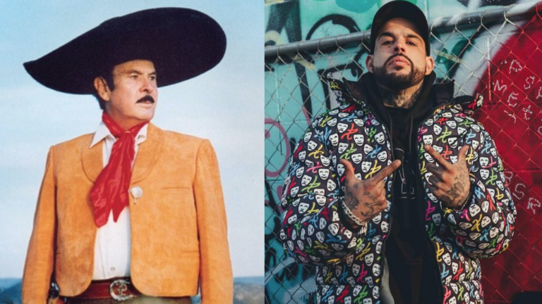 Emiliano Aguilar se anima a grabar un tema ranchero en honor a su abuelo Antonio Aguilar.