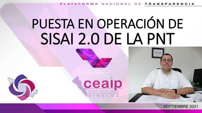 Inicia funciones sistema SISAI 2.0, que fortalecerá transparencia en Sinaloa
