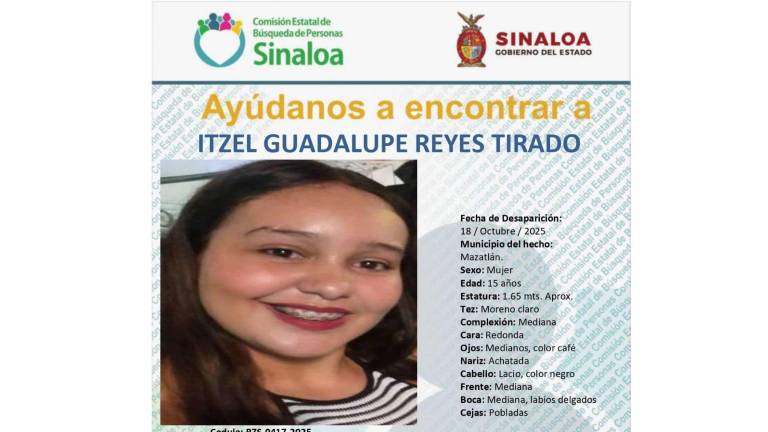 Itzel Guadalupe desapareció en la colonia Pueblo Nuevo, el pasado sábado 18 de octubre, pero ya está con su familia.