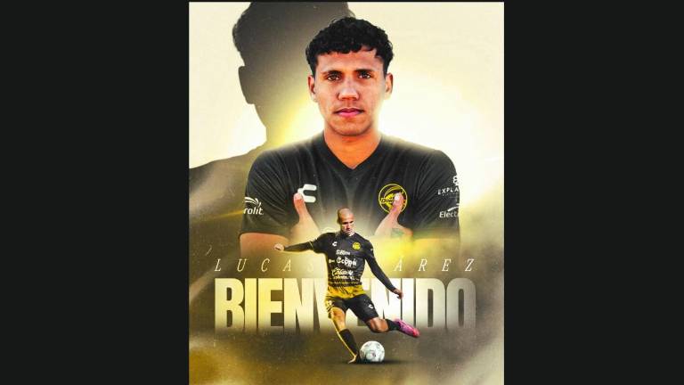 El delantero charrúa Lucas Suárez se integra a Dorados de Sinaloa.