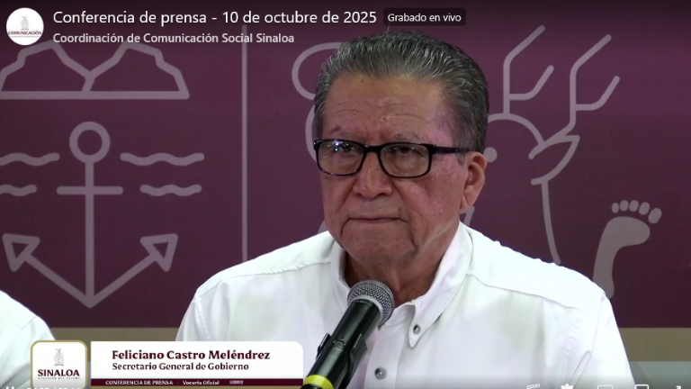 Feliciano Castro Meléndrez, Secretario General de Gobierno, habla sobre la Feria Ganadera.