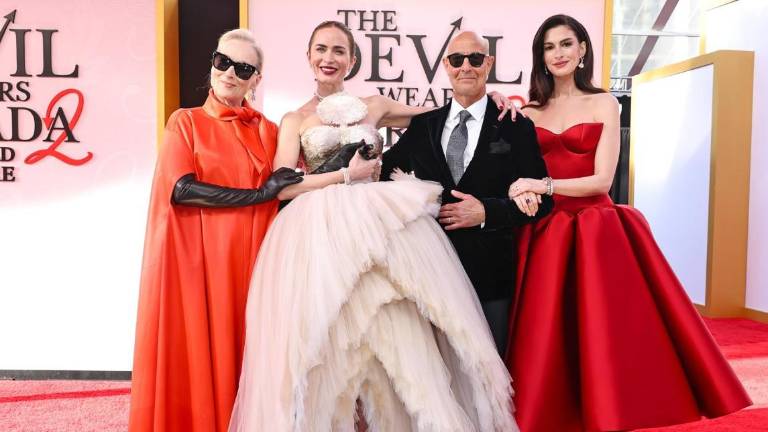 Meryl Streep, Emily Blunt, Stanley Tucci y Anne Hathaway encabezan la película.