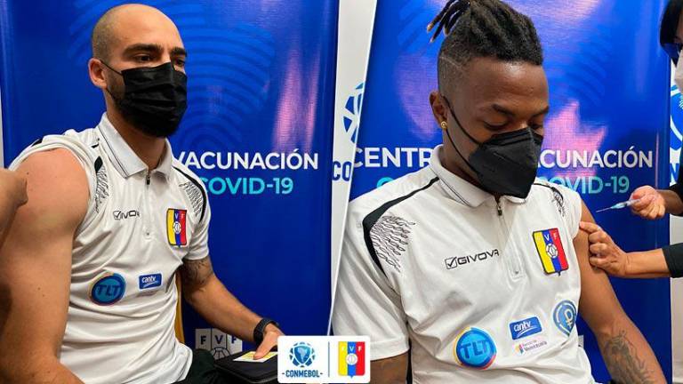Los jugadores venezolanos habían sido vacunados antes de viajar a Brasil.