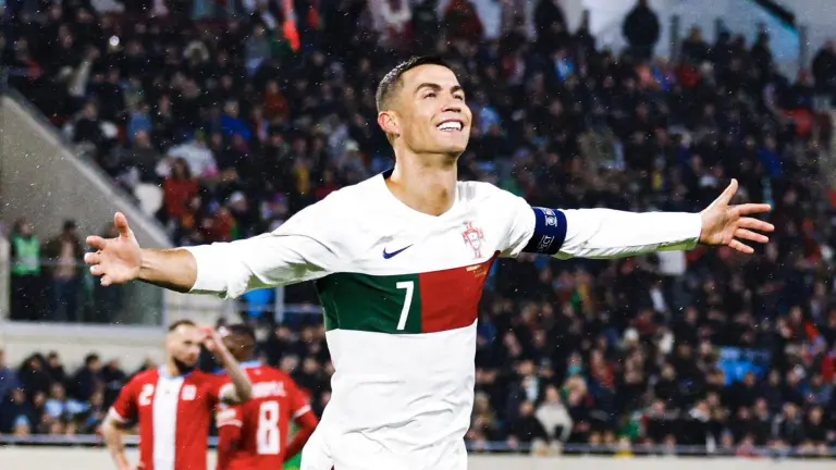 La expectación por ver a Cristiano Ronaldo es grande.