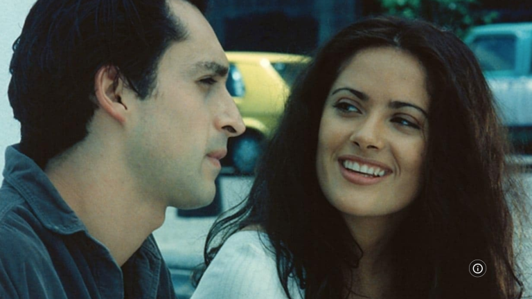 Bruno Bichir y Salma Hayek.