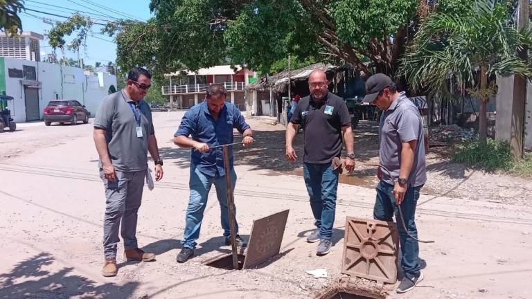 Restablecen suministro de agua potable en Isla de la Piedra, en Mazatlán