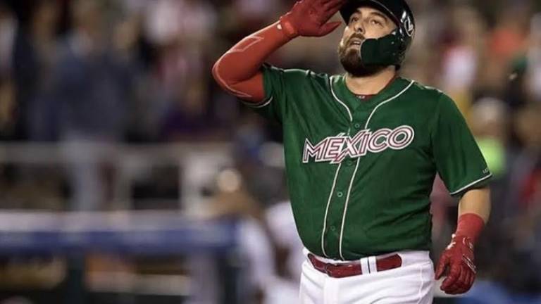 Alí Solís pegó el primer imparable en Juegos Olímpicos del equipo mexicano.
