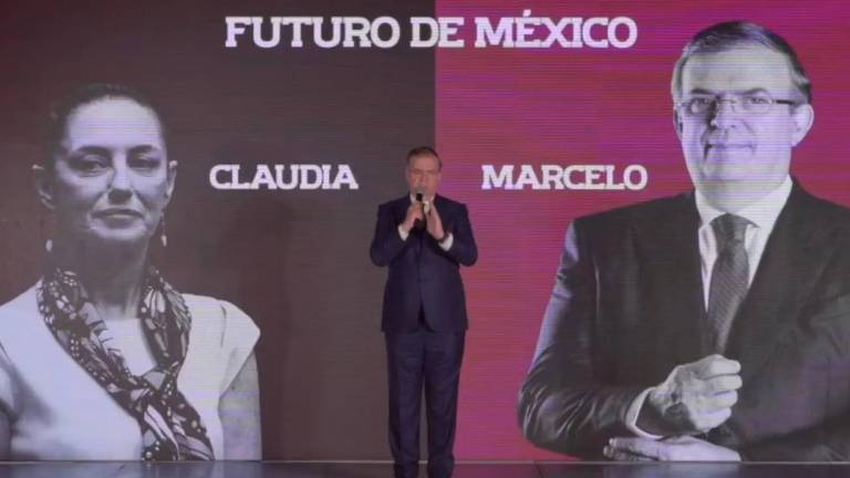 Conferencia de prensa de Marcelo Ebrard en la que plantea irregularidades en el proceso interno de Morena.