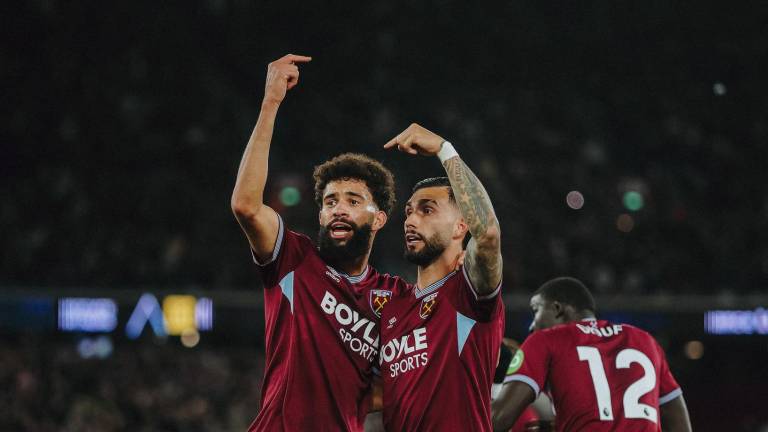 West Ham se impone por 4-0 al Wolverhampton.