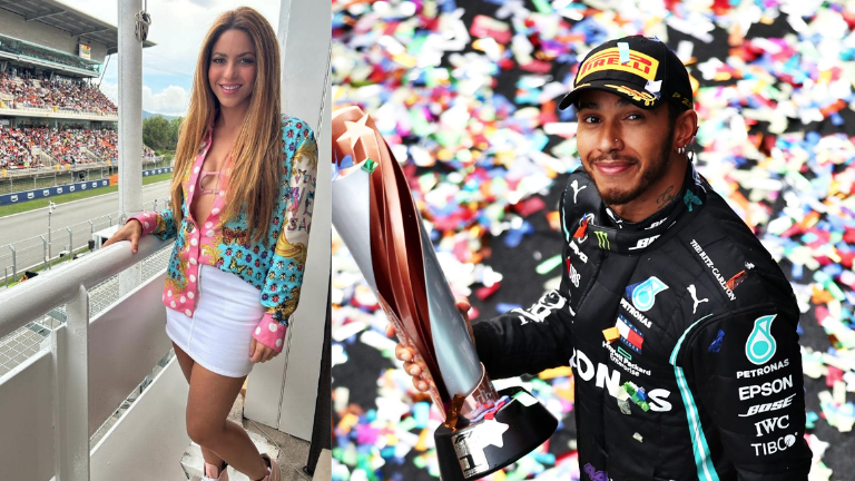 Shakira y el piloto Lewis Hamilton podrían haber iniciado una relación amorosa.