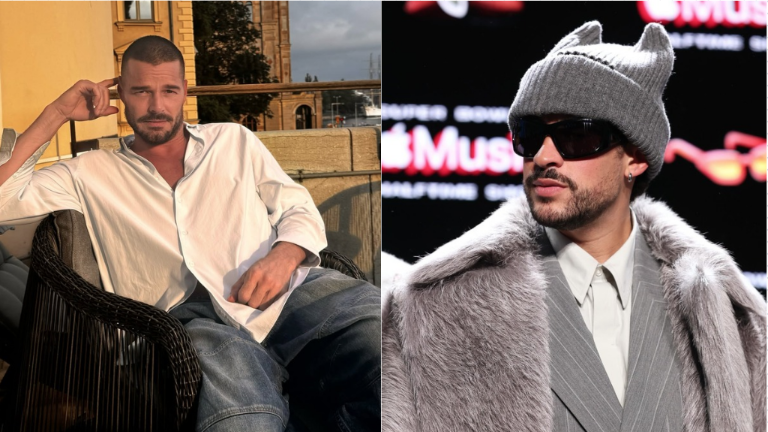 Ricky Martin felicita a Bad Bunny.