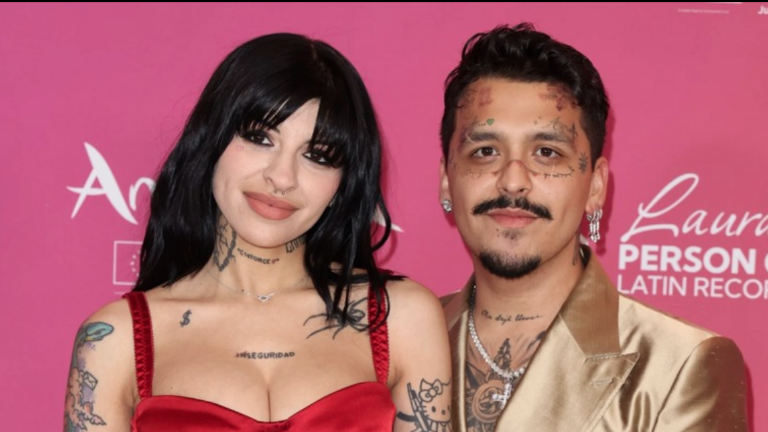 Cazzu y Christian Nodal.