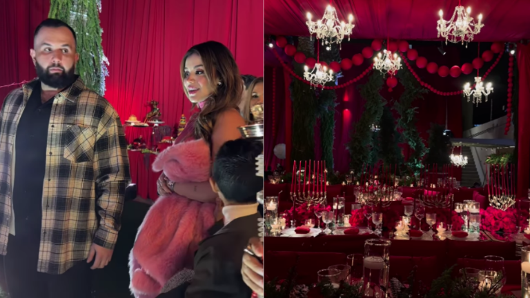 Carín León y su esposa Meylin Zúñiga.