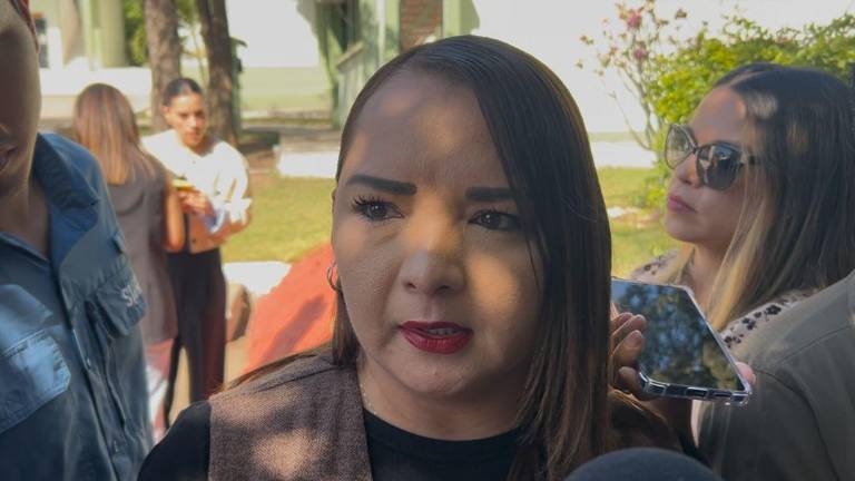 Claudia Zulema Sánchez Kondo, Fiscal de Sinaloa, habla sobre la investigación del asesinato del dirigente del Stasac, Homar Salas.