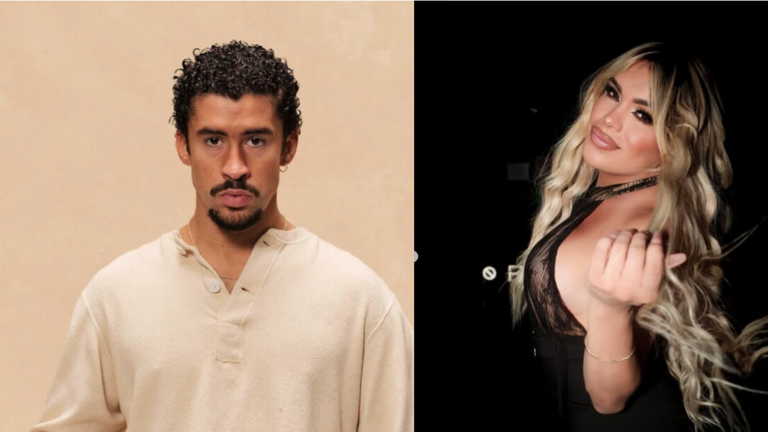 Bad Bunny y Wendy Guevara.