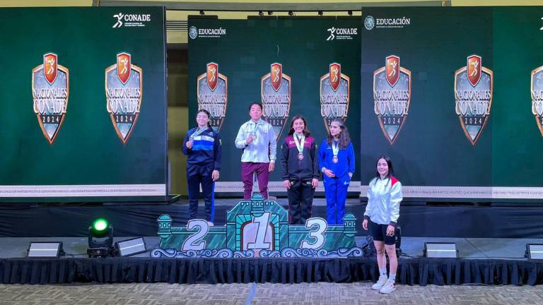 María José Castañeda terminó en lo más alto del podio.