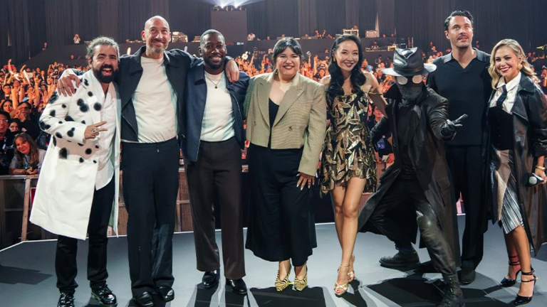 Elenco del filme presente en a CCXP MX 2026.