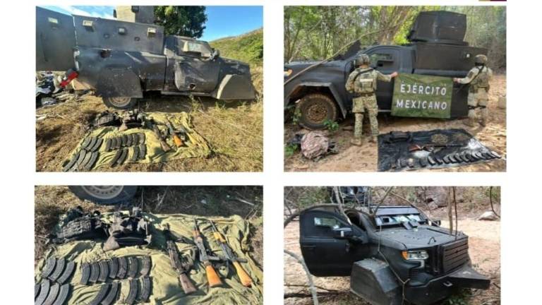 Los militares realizaban patrullajes de vigilancia en el poblado El Roble, cuando los atacaron tripulantes de dos camionetas blindadas.