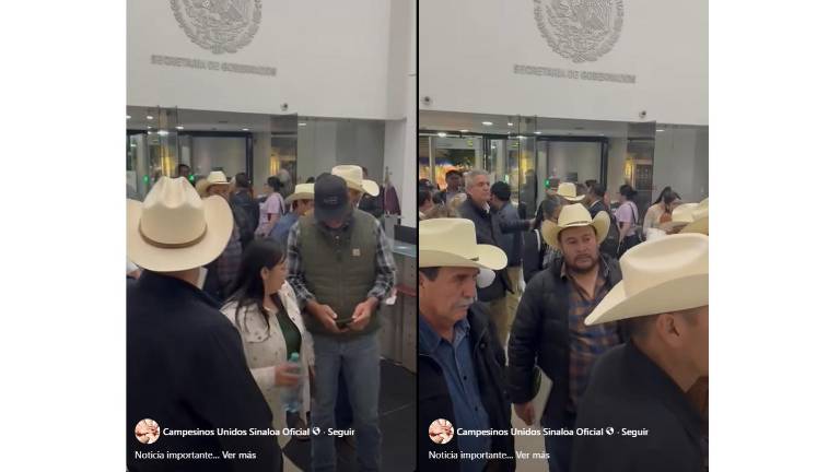 La organización Campesinos Unidos de Sinaloa indicó que a las 21:07, hora de la Ciudad de México, fueron llamados nuevamente a la mesa de negociación.