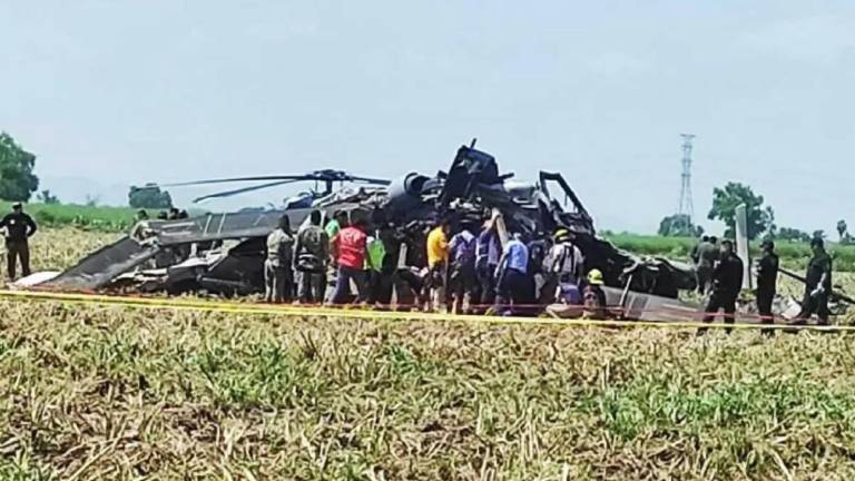 Helicóptero de SEMAR se desplomó por falta de gasolina tras captura de Caro Quintero