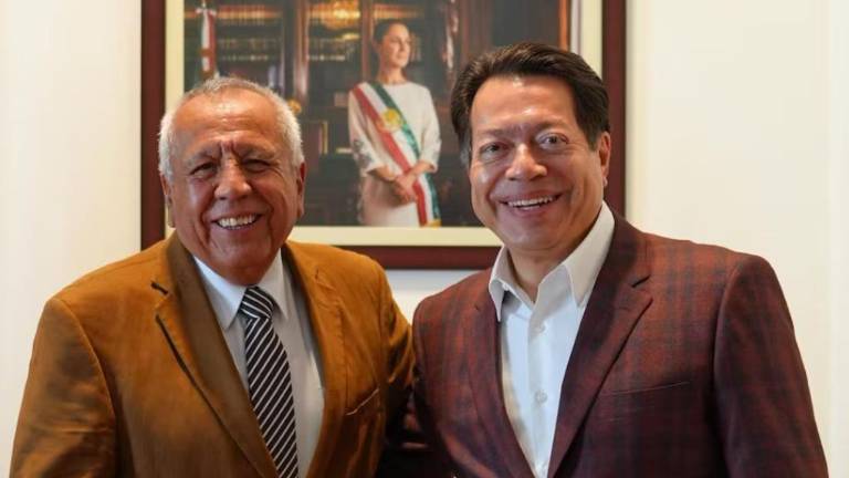 Mario Delgado Carrillo anunció el nombramiento de Francisco Garduño Yáñez.