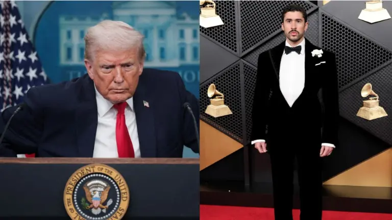 Donald Trump responde a Bad Bunny.