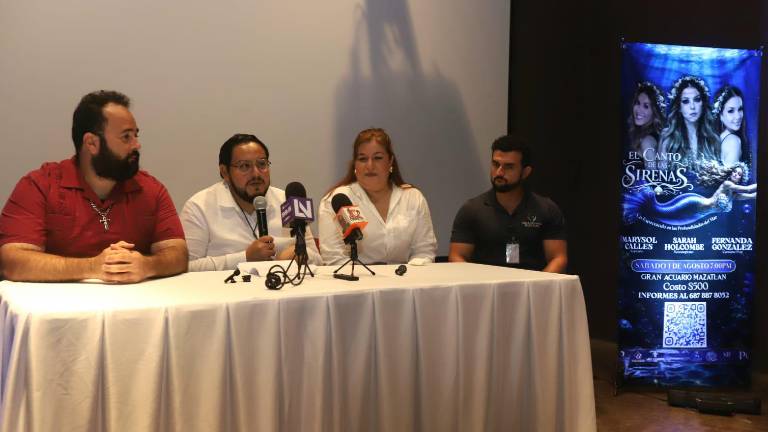 Luis Antonio “Momo” Ríos González, director de Momo Creaciones, destacó que El Canto de las Sirenas busca ofrecer una propuesta artística diferente.