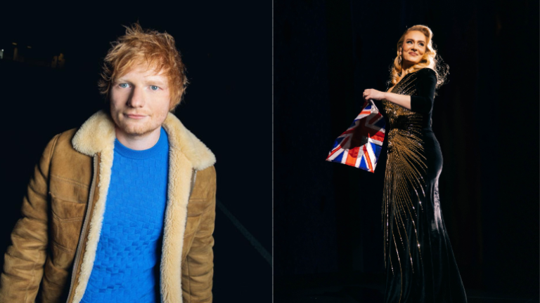 Ed Sheeran y Adele